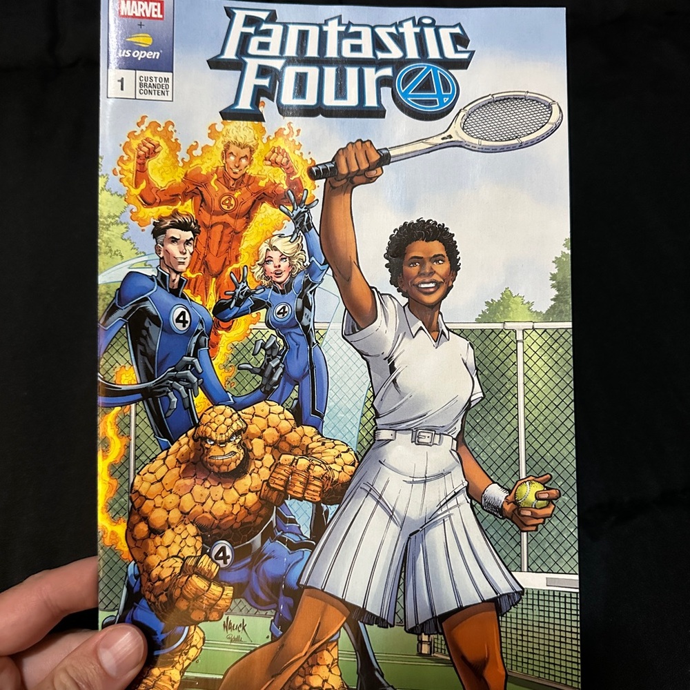Marvel Fantastic Four Tennis Adventure Comics Limited Edition